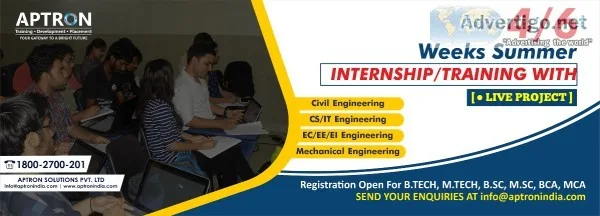 Summer Internship Course in Delhi