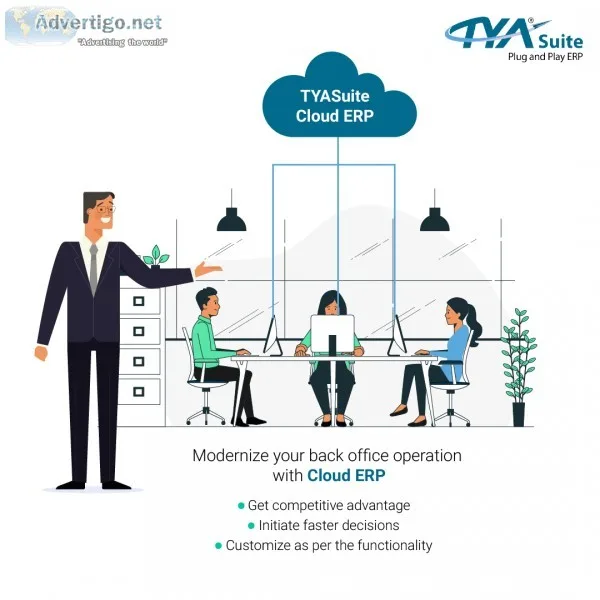 Simplify your business concerns with cloud erp software