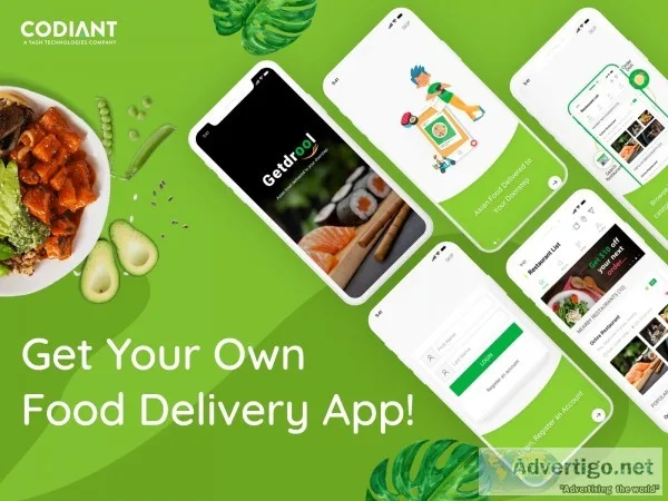 Online food delivery app development