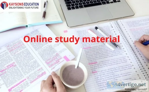 Online study material