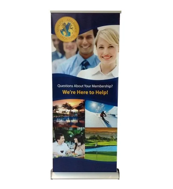 Roll Up  Banner Stand  Quick Setup Trade Show Graphics  Vaughan