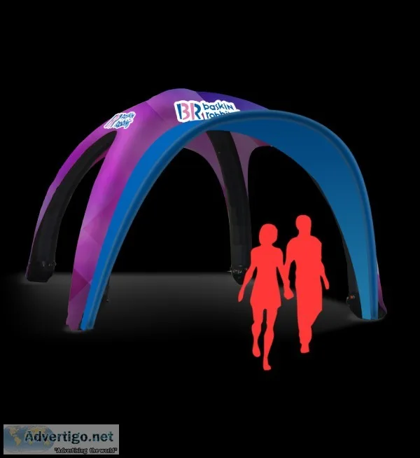Custom Printed Inflatable Dome Tent  Starline Tents