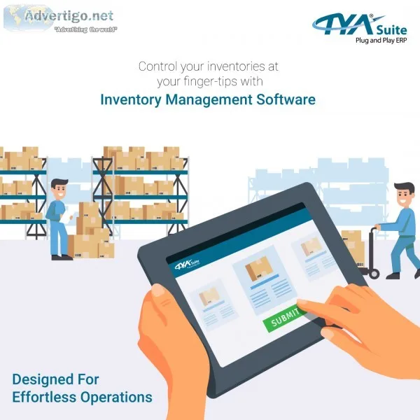 What are the advantages of tyasuite inventory control software?