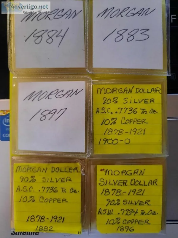 Morgan Silver dollars