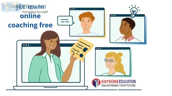 JEE main online coaching free
