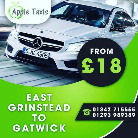 Book Taxi East grinstead To Gatwaick