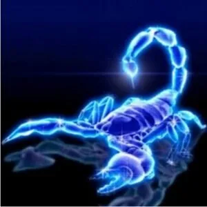 Blue scorpion peptides