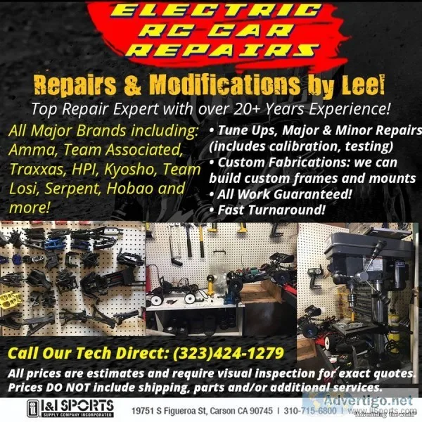 RC Radio Remote Control Car Repairs Service - Southbay