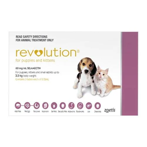 Buy Revolution Topical Heartworm and Flea Prevention For Cats On