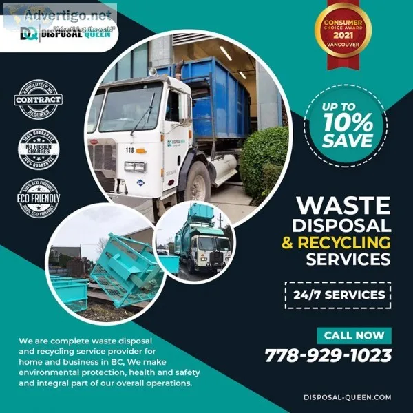 Disposal Queen Bin Rental and Recycling Services Vancouver