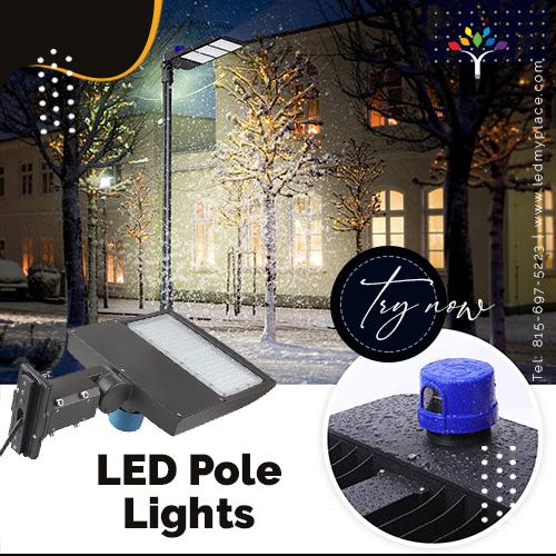 Order Now LED Pole Lights For Street Lighting
