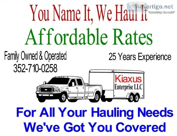 You Name It  We Haul It -- Your Urgency Is Our Top Priority