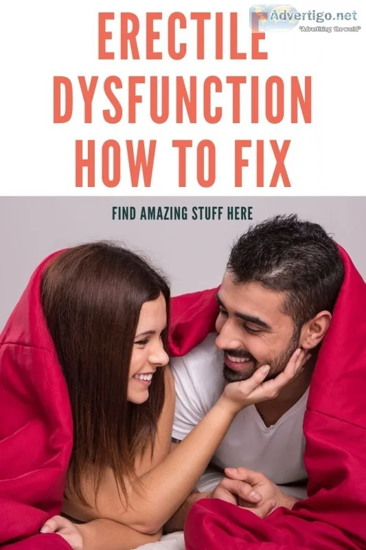 How to fix erectile dysfunction