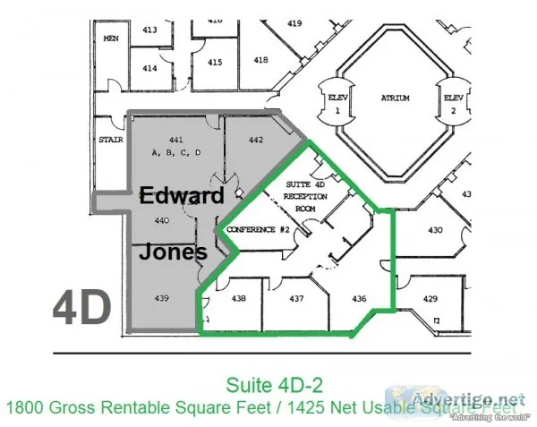 Unfurnished office space 4d