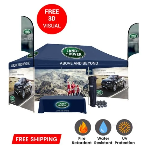 Impressive Pop up Canopy 10x20 for your logo.