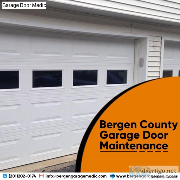 Bergen County Garage Door Maintenance