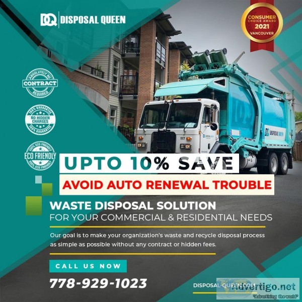 Contract Free Bin Rental and Recycling Services