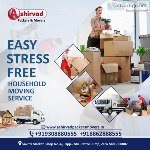 Ashirvad packers and movers Darbhanga - Best packers and movers 