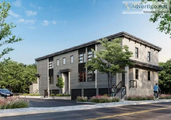 4plex de luxe &agrave construire vue sur la rivi&egravere Saint-