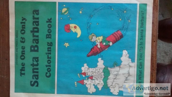 SANTA BARBARA COLORING BOOK