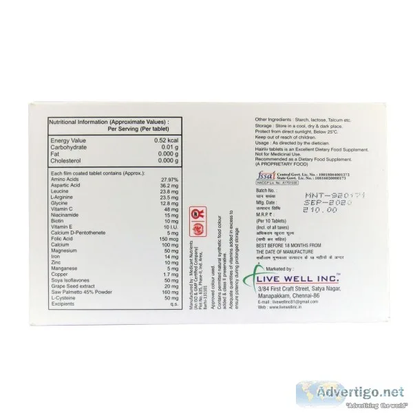 Hairliv tablets | richesmcom