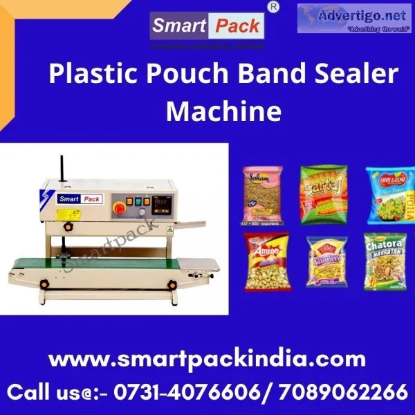 Plastic Pouch Band Sealer Machine