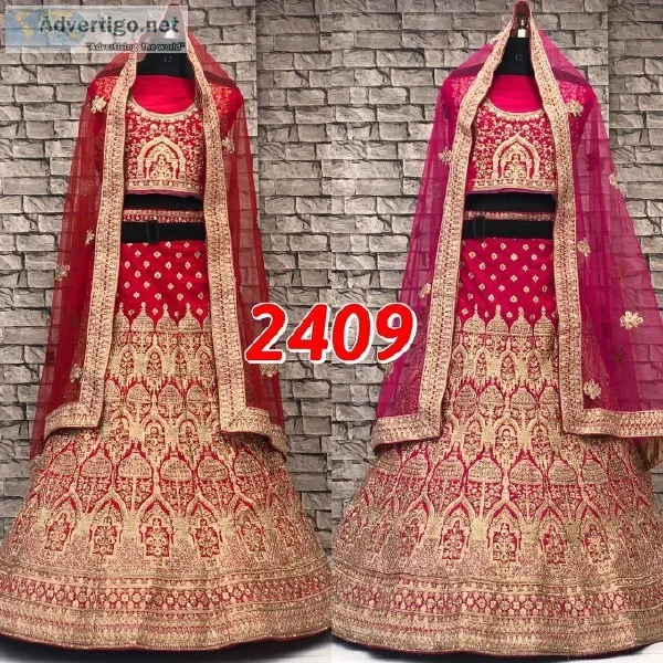 Special offer on bridal lehenga with amazing price in chandni ch