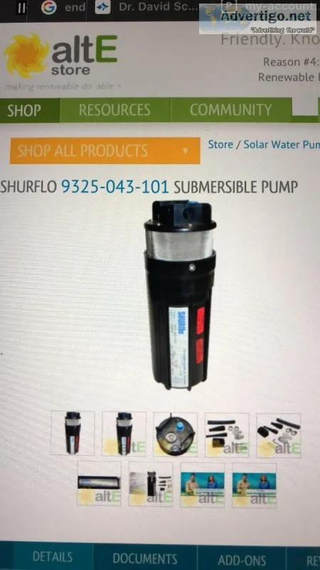 Solar well pump