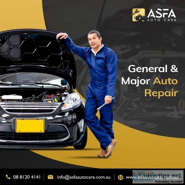 Get general and major auto repair services for your car from the