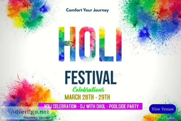 Jim Corbett Holi Packages  Holi Celebration Packages in Jim Corb