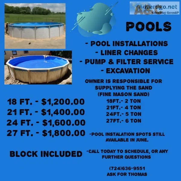 AandC POOLS