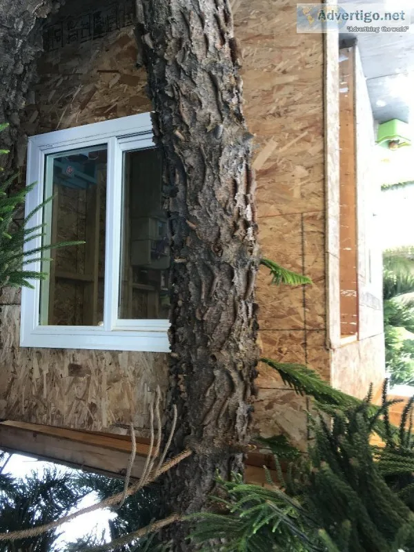 Custom wood playhouse