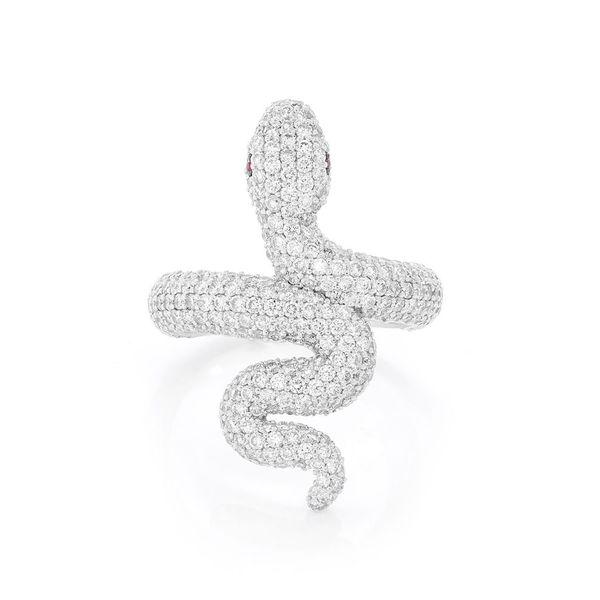 Snake Ring 14K 2.69ctw