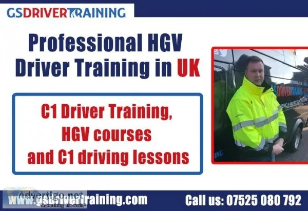 LGV and HGV Driver Training Courses in UK