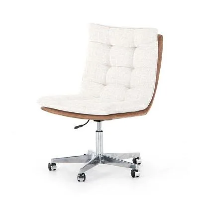Buy Four Hands Quinn Desk Chair Chaps Saddle  Office Chairs  Gra
