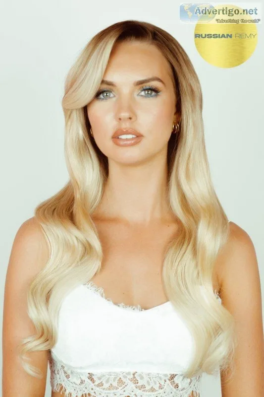 RUSSIAN REMY CUTICLE HUMAN HAIR (TAPE APPLICATION)