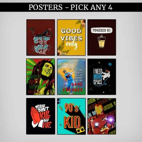 Shop beautiful posters online at best price
