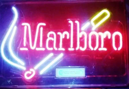 Marlboro Cigarettes Vintage Neon Light