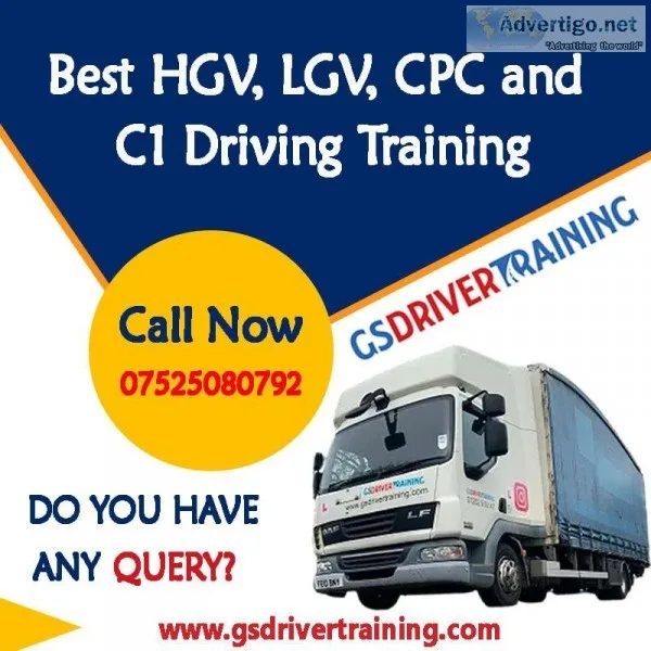 Professional LGV and HGV Driver Training in UK