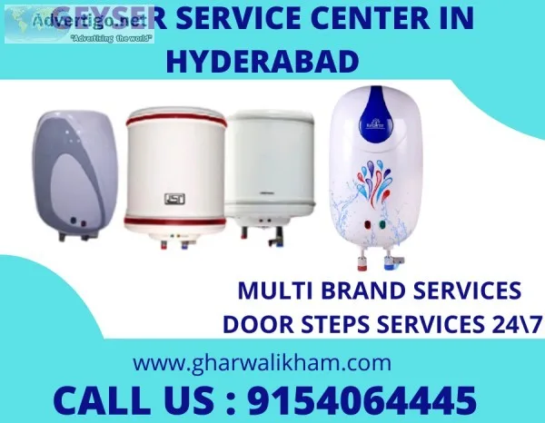 Geyser service centre in Hyderabad