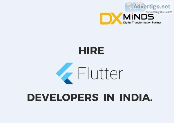 Hire flutter developers in India  DxMinds
