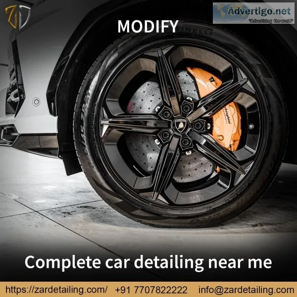 Do Modification and Complete Car Detailing  Zar Detailing