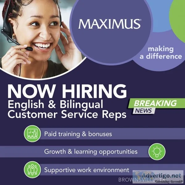 CCustomer Service Representative - Healthcare BROWNSVILLE TX