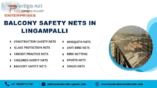Balcony Safety Nets in Lingampalli