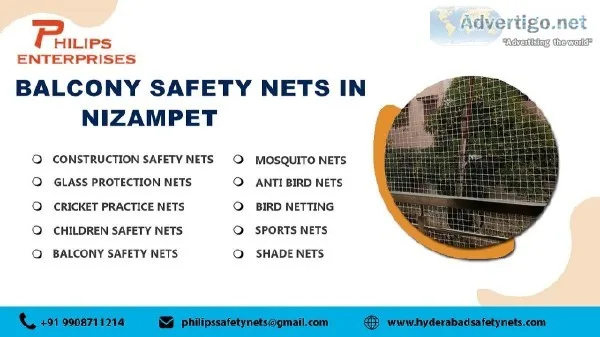 Balcony Safety Nets in Nizampet