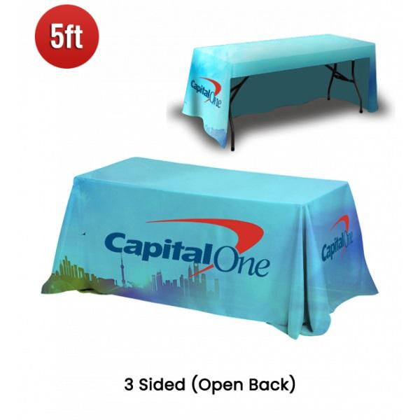 Logo Tablecloths and Trade Show Table Cover  Canada