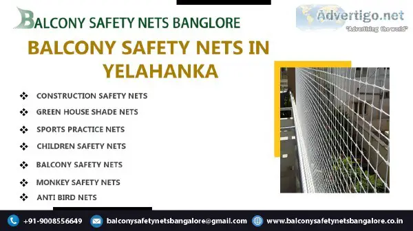 Balcony Safety Nets in Yelahanka