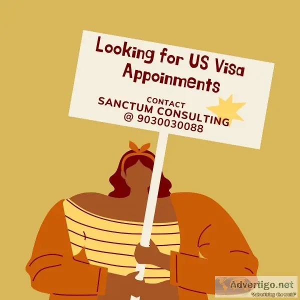 US VISA APPOINTMENT -B1 VISA and B2 Visa  services at Sanctum Co