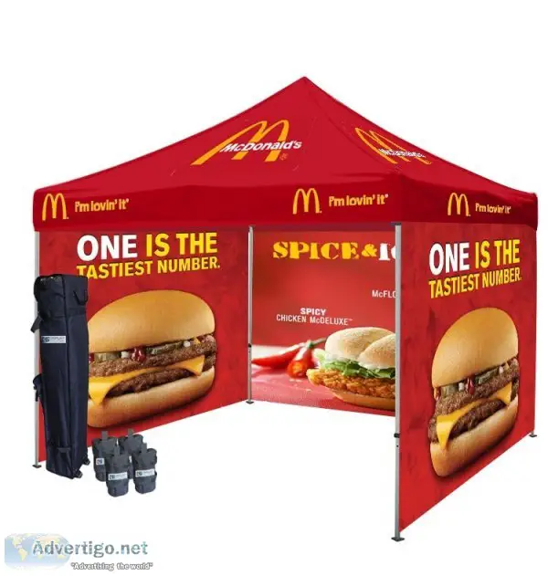 Custom tents in Canada  Custom printed tents packages for sale