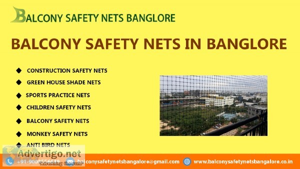 Balcony Safety Nets in Bangalore